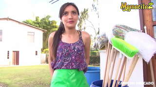 CARNE DEL MERCADO - Veronica Marin - Sexy Latina Teen Sitieniem Un Fucks Hardcore Par Viesnīcas numuru Ar Pedro